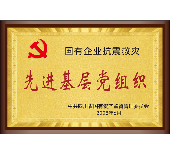 國(guó)有企業(yè)抗震救災(zāi)“先進(jìn)基層...